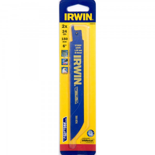 IRWIN 624R 152 mm 24TPI na kov (2ks)