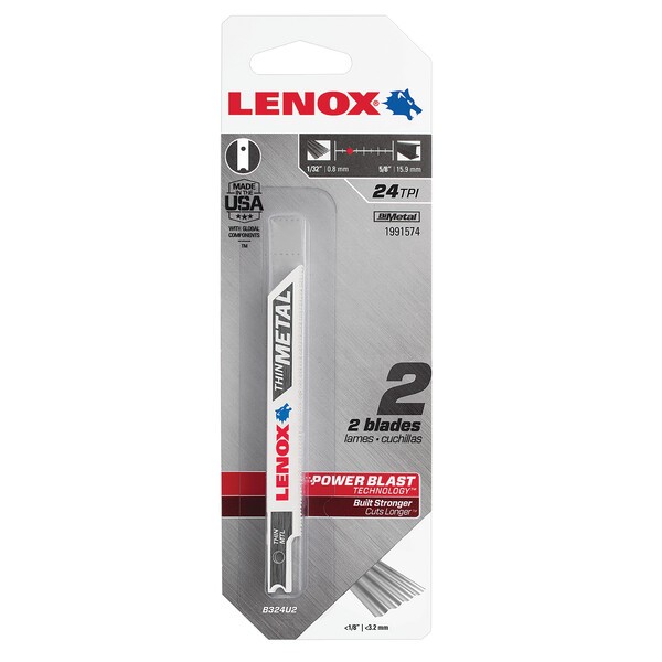 LENOX B324U bimetal 92,2 x 9,5 x 0,9 mm 24 TPI